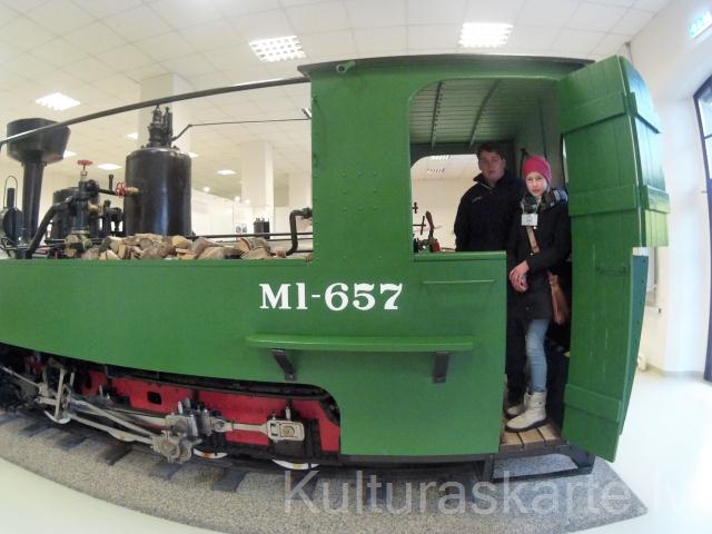 Latvijas Dzelzceļa muzeja apmeklējums